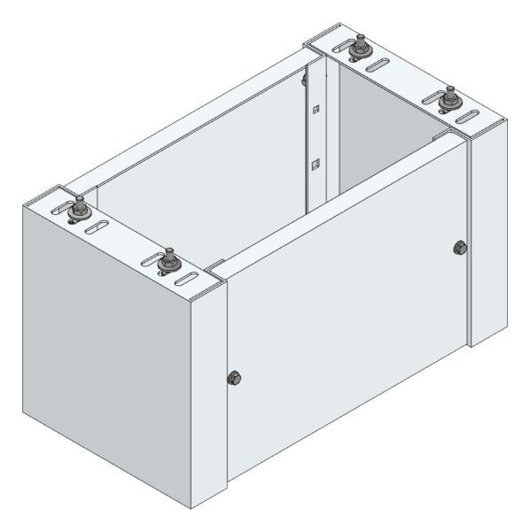 MEHLER - Standsockel f. Freiluftvert Breite B