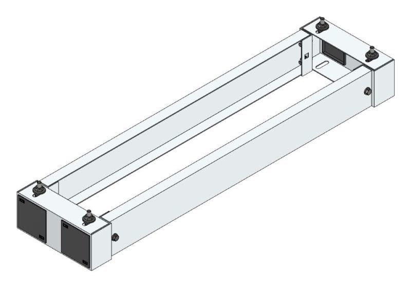 MEHLER - Standsockel f. Freiluftvert Breite D