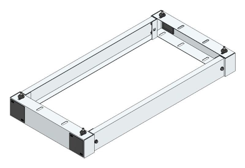 MEHLER - Standsockel f. Freiluftvert Breite D