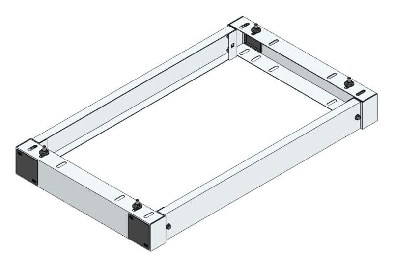 MEHLER - Standsockel f. Freiluftvert Breite D