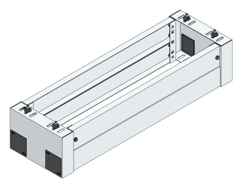 MEHLER - Standsockel f. Freiluftvert Breite D