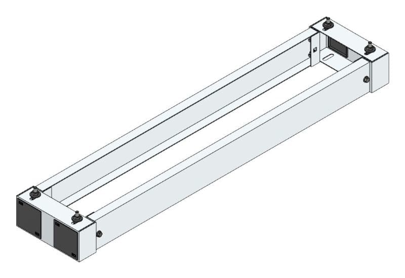 MEHLER - Standsockel f. Freiluftvert Breite E