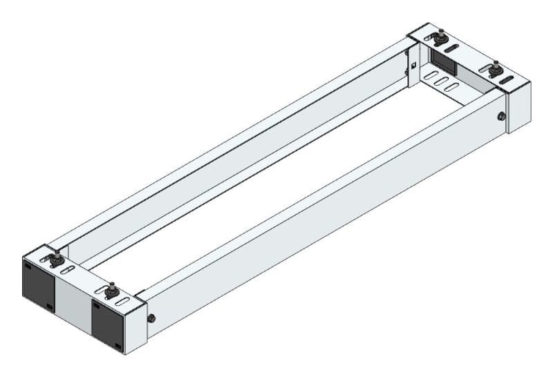 MEHLER - Standsockel f. Freiluftvert Breite E