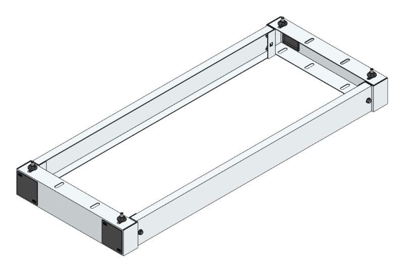 MEHLER - Standsockel f. Freiluftvert Breite E