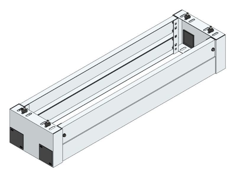 MEHLER - Standsockel f. Freiluftvert Breite E