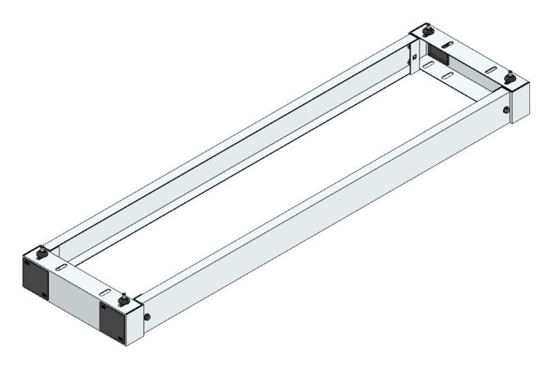 MEHLER - Standsockel f. Freiluftvert Breite F