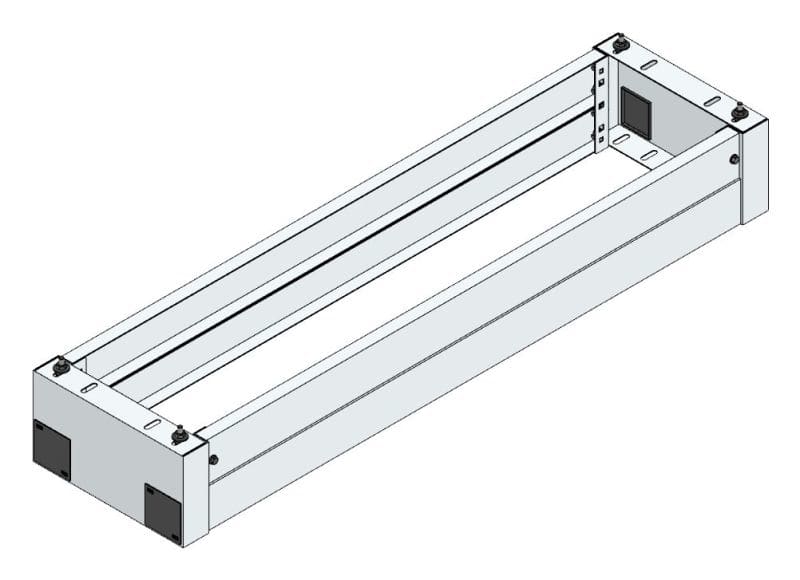 MEHLER - Standsockel f. Freiluftvert Breite F