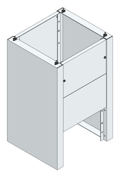 MEHLER - Eingrabsockel TSRM/ETSRM-B 600