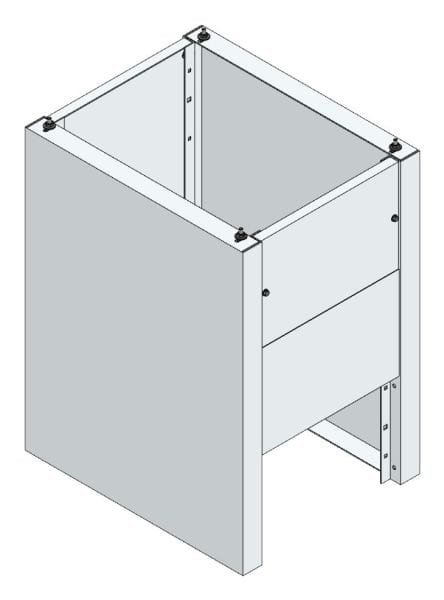 MEHLER - Eingrabsockel TSRM/ETSRM-B 800