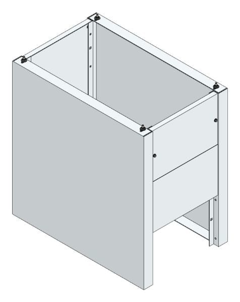 MEHLER - Eingrabsockel TSRM/ETSRM-B 1000