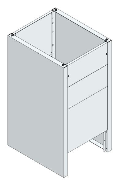 MEHLER - Eingrabsockel TSRM/ETSRM-C 1000
