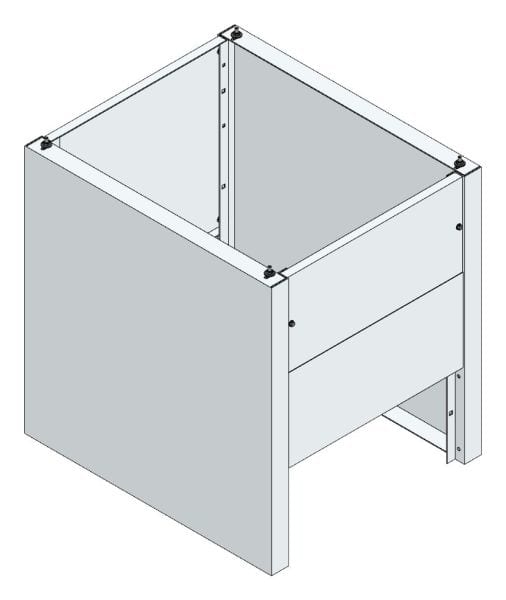 MEHLER - Eingrabsockel TSRM/ETSRM-C 1000