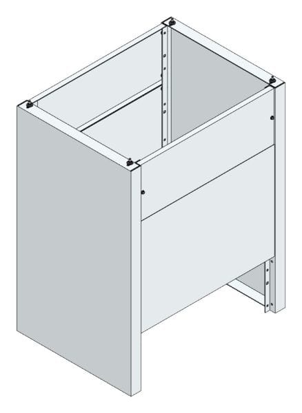 MEHLER - Eingrabsockel TSRM/ETSRM-D 800