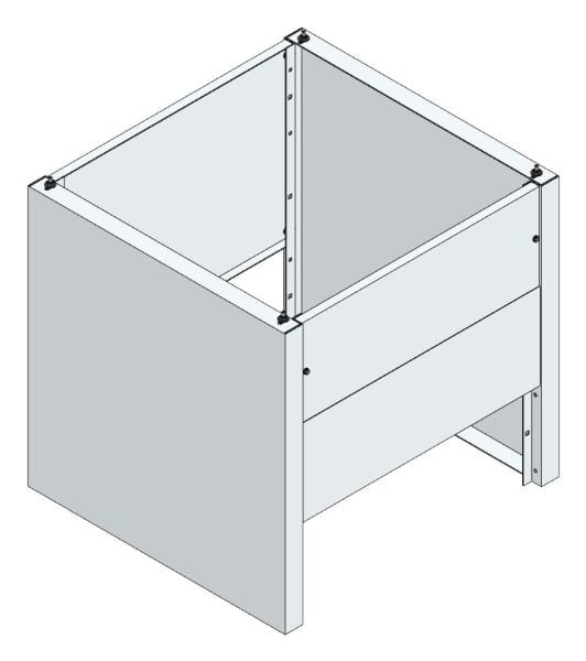 MEHLER - Eingrabsockel TSRM/ETSRM-D 1000