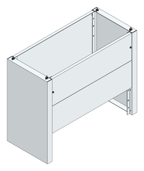 MEHLER - Eingrabsockel TSRM/ETSRM-E 600