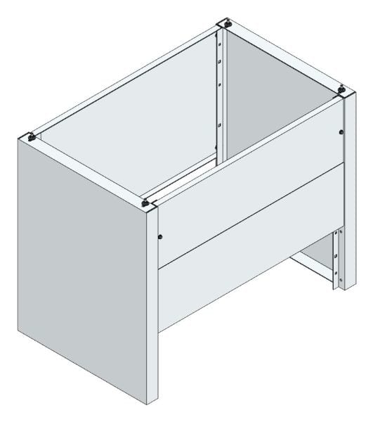 MEHLER - Eingrabsockel TSRM/ETSRM-E 800