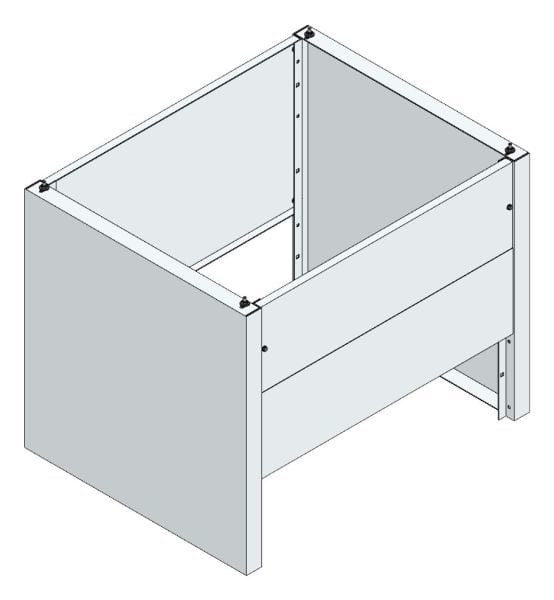 MEHLER - Eingrabsockel TSRM/ETSRM-E 1000