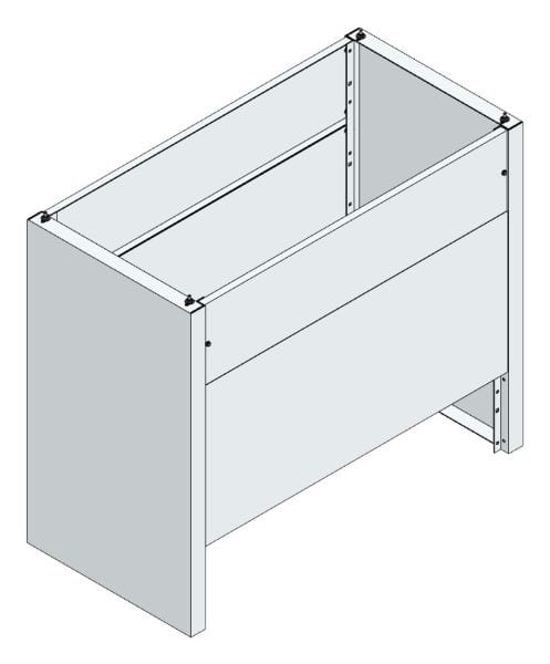 MEHLER - Eingrabsockel TSRM/ETSRM-F 800