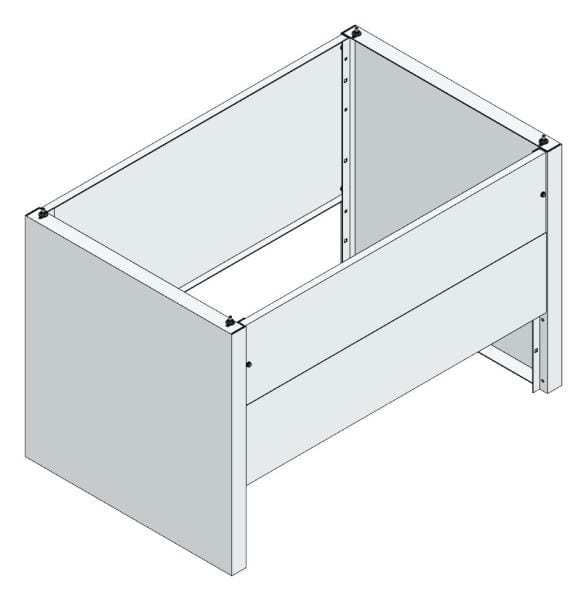 MEHLER - Eingrabsockel TSRM/ETSRM-F 1000