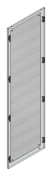 MEHLER - Rückwand-Gelocht f. TSRM-B Höhe 2000