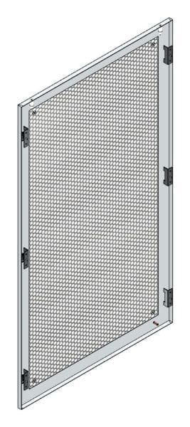 MEHLER - Rückwand-Gelocht f. TSRM-C Höhe 1400