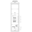 MEHLER - Anschluss-Schrank 1200A, Freiluft Fe