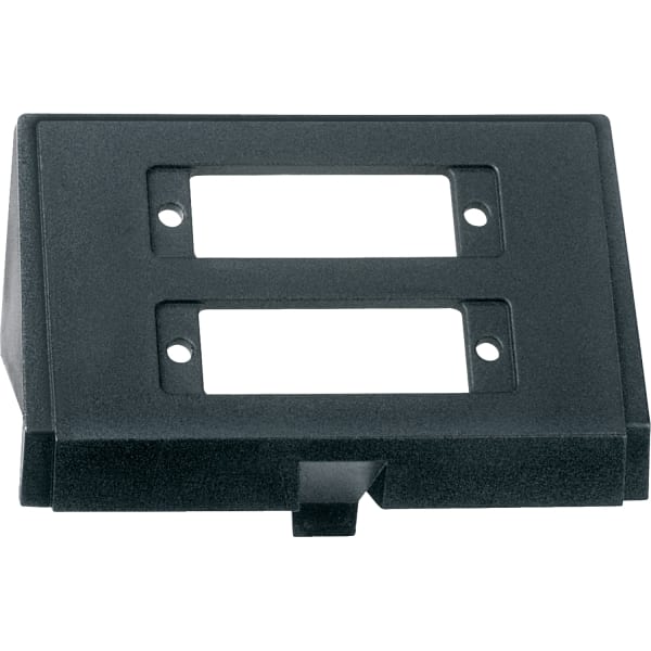 MERTEN - Einschub für Duplex SC, schwarz, System M, System Design, System Fläche