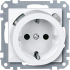 MERTEN - FI-SCHUKO-Sicherheitssteckdosen-Einsatz mit BRS, polarweiß, System M