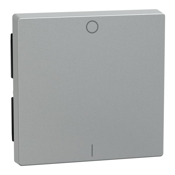 MERTEN - Wippe mit Kennzeichnung 0/ 1, aluminium, System M