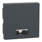 MERTEN - Wippe mit rechteckigem Symbolfenster, anthrazit, System M