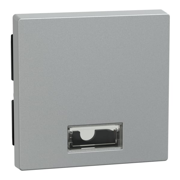MERTEN - Wippe mit rechteckigem Symbolfenster, aluminium, System M