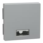 MERTEN - Wippe mit rechteckigem Symbolfenster, aluminium, System M