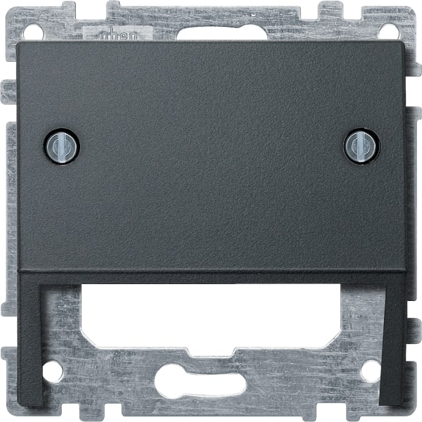 MERTEN - Schrägauslass, anthrazit, System M