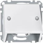 MERTEN - Schrägauslass, polarweiß, System M