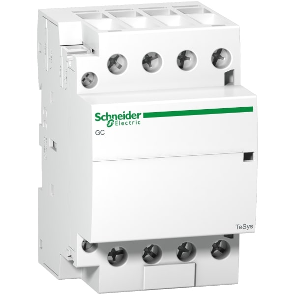 SCHNEIDER ELECTRIC - Standardschütz Typ GC, 4S, 63A, Spule 220-240V AC