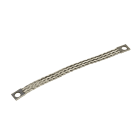 SAREL - Erdungsband 10mm2, Länge 150mm, Ösenloch 6,4mm. VPE: 10.
