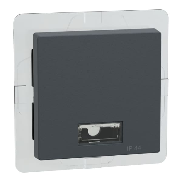 MERTEN - Wippe mit rechteckigem Symbolfenster IP44, anthrazit, System M