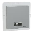 MERTEN - Wippe mit rechteckigem Symbolfenster IP44, aluminium, System M