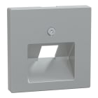 MERTEN - Zentralplatte für UAE-Einsatz, 1fach, aluminium, System M