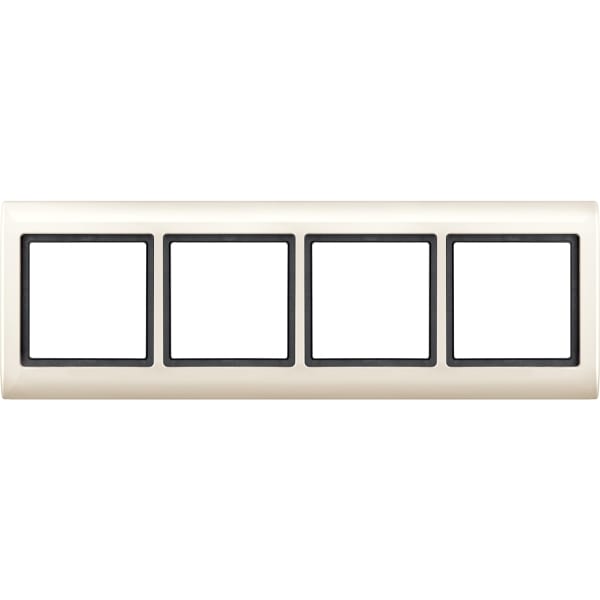 MERTEN - AQUADESIGN-Rahmen, 4fach, weiß