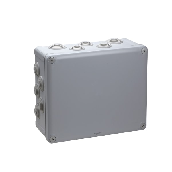 SCHNEIDER ELECTRIC - Mureva BOX, Abzweigdose, 16 Tüllen Ø32+4xØ40, 275x225x120mm