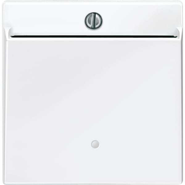 MERTEN - Card-Schalter, polarweiß glänzend, System M