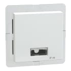 MERTEN - Wippe mit rechteckigem Symbolfenster IP44, aktivweiß glänzend, System M