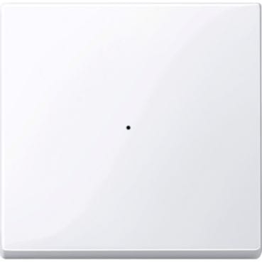 MERTEN - Wippe für Tastermodul 1fach, aktivweiß glänzend, System M