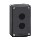 SCHNEIDER ELECTRIC - Leergehäuse, Harmony XALD, Kunststoff, dunkelgrau, 2 Bohrungen, 22mm