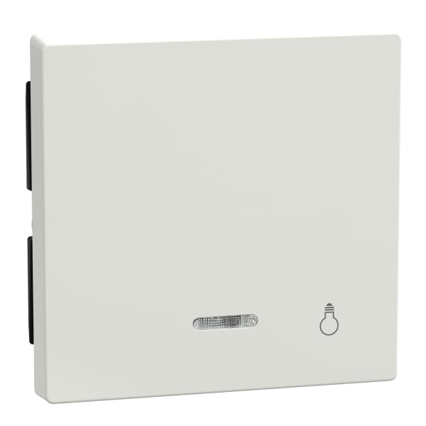 MERTEN - Wippe mit Kontrollfenster und Aufdruck Licht, polarweiß glänzend, System M