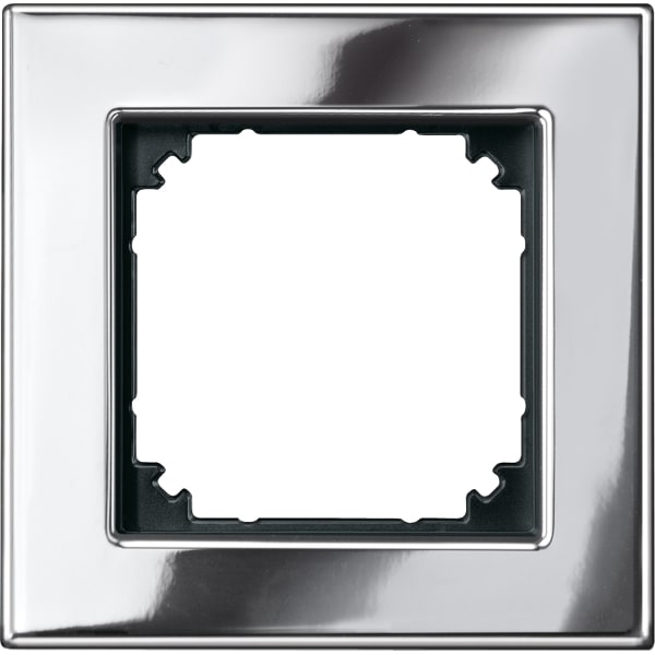 MERTEN - M-PLAN-Metallrahmen, 1fach, Chrom