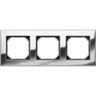 MERTEN - M-PLAN-Metallrahmen, 3fach, Chrom
