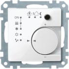 MERTEN - KNX RTR UP/PI m. Tasterschnittstelle 4fach, polarweiß glänzend, System M