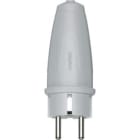 MERTEN - PVC-SCHUKO-Stecker, grau